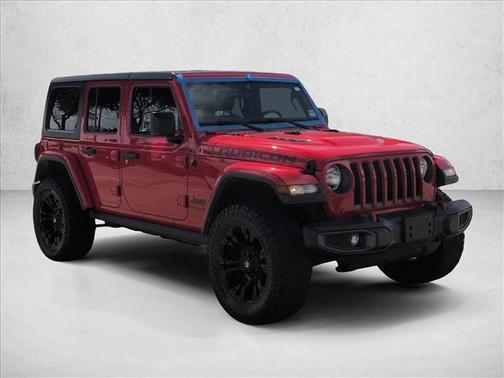 Firecracker Red Clearcoat 2018 Jeep Wrangler Unlimited Rubicon
