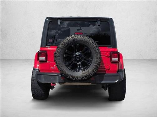 Firecracker Red Clearcoat 2018 Jeep Wrangler Unlimited Rubicon