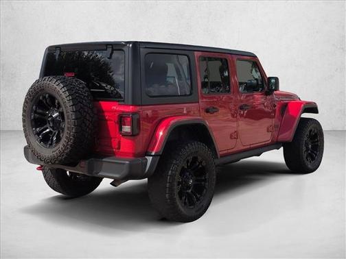 Firecracker Red Clearcoat 2018 Jeep Wrangler Unlimited Rubicon