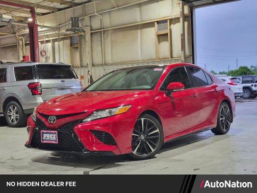 Supersonic Red 2020 Toyota Camry XSE