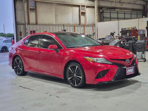 Supersonic Red 2020 Toyota Camry XSE