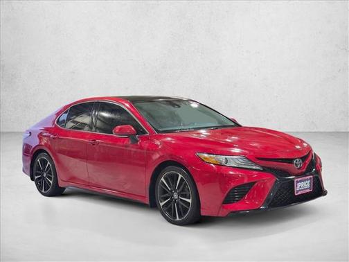 Supersonic Red 2020 Toyota Camry XSE
