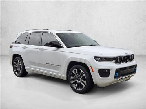 Bright White Clearcoat 2022 Jeep Grand Cherokee 4xe Overland