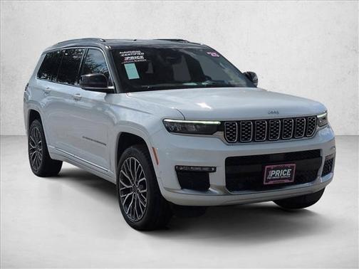 Bright White Clearcoat 2025 Jeep Grand Cherokee L Summit Reserve
