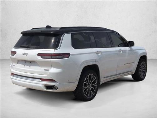 Bright White Clearcoat 2025 Jeep Grand Cherokee L Summit Reserve