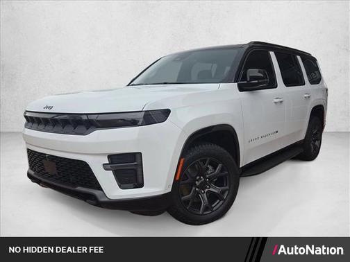 Bright White Clear-Coat Exterior Paint 2026 Jeep Grand Wagoneer Upland 4x4