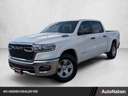 Bright White Clear-Coat Exterior Paint 2026 RAM 1500 Lone Star