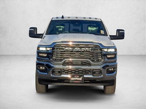 Bright White Clear-Coat Exterior Paint 2026 RAM 2500 Tradesman Crew Cab 4x4 6'4' Box