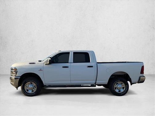 Bright White Clear-Coat Exterior Paint 2026 RAM 2500 Tradesman Crew Cab 4x4 6'4' Box