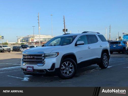 White Frost Tricoat 2021 GMC Acadia AWD SLT