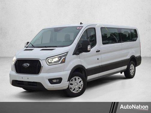 Oxford White 2023 Ford Transit-350 XLT