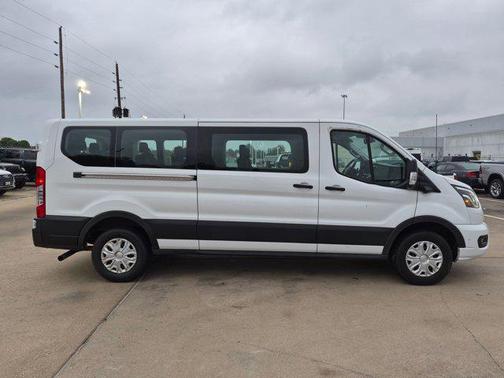 Oxford White 2023 Ford Transit-350 XLT