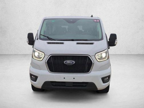 Oxford White 2023 Ford Transit-350 XLT