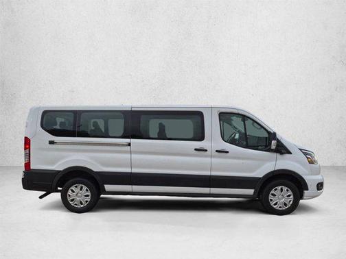 Oxford White 2023 Ford Transit-350 XLT