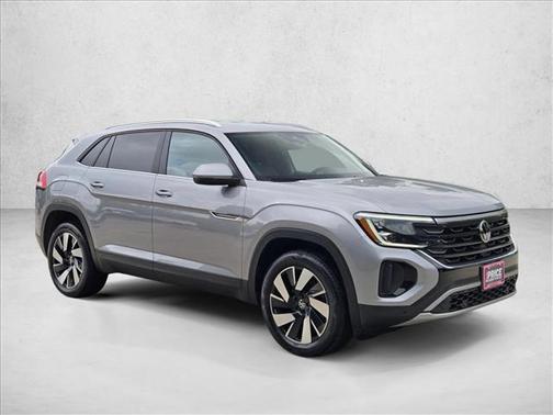 Silver Mist Metallic 2025 Volkswagen Atlas Cross Sport 2.0T SE w/Technology 4MOTION