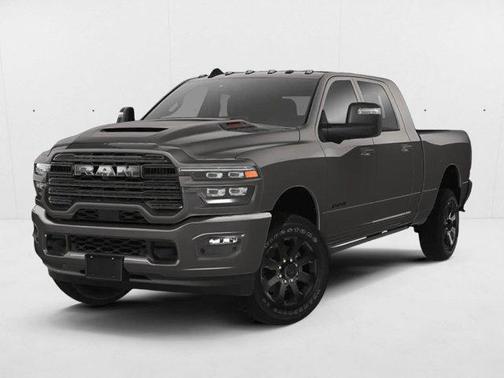 Granite Crystal Metallic Clearcoat 2026 RAM 3500 Laramie Mega Cab 4x4 6'4' Box