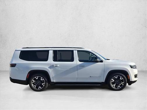 Bright White Clearcoat 2024 Jeep Wagoneer L Series III 4x4