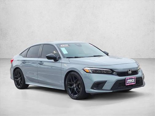 Meteorite Gray Metallic 2023 Honda Civic Sport