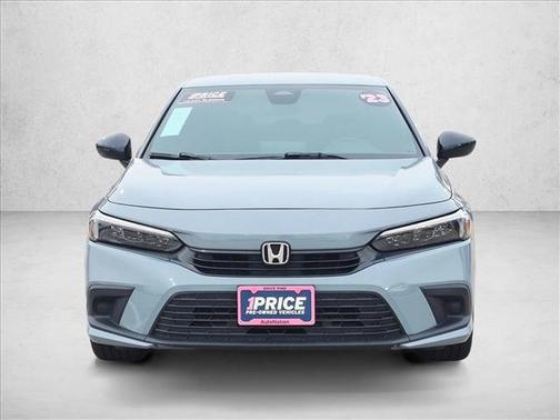 Meteorite Gray Metallic 2023 Honda Civic Sport