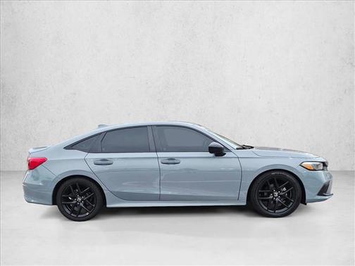 Meteorite Gray Metallic 2023 Honda Civic Sport