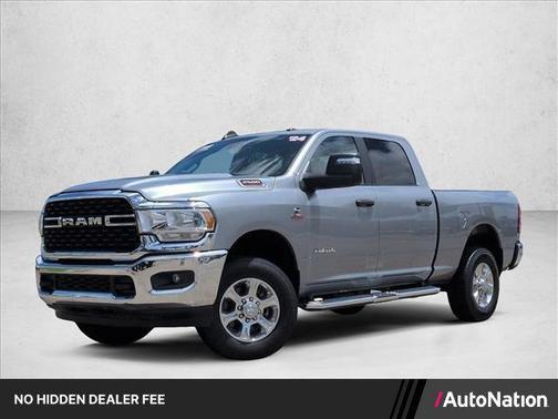 Billet Silver Metallic Clearcoat 2024 RAM 2500 Big Horn Crew Cab 4x4 6'4' Box