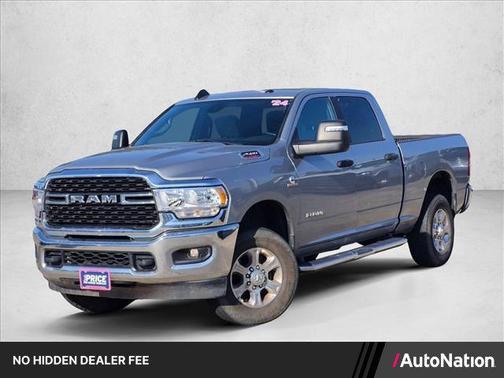 Billet Silver Metallic Clearcoat 2024 RAM 2500 Big Horn Crew Cab 4x4 6'4' Box