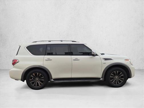 Pearl White 2017 Nissan Armada Platinum