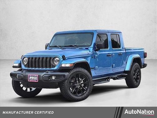 Hydro Blue Pearlcoat 2025 Jeep Gladiator Nighthawk