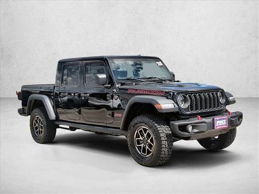 Black Clearcoat 2025 Jeep Gladiator Rubicon