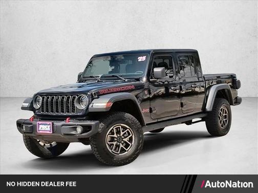 Black Clearcoat 2025 Jeep Gladiator Rubicon