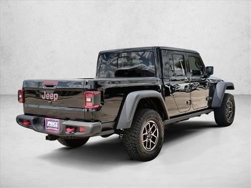 Black Clearcoat 2025 Jeep Gladiator Rubicon