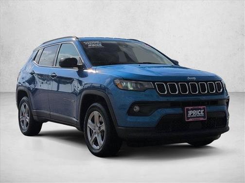 Hydro Blue Pearlcoat 2024 Jeep Compass Latitude