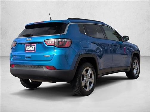 Hydro Blue Pearlcoat 2024 Jeep Compass Latitude