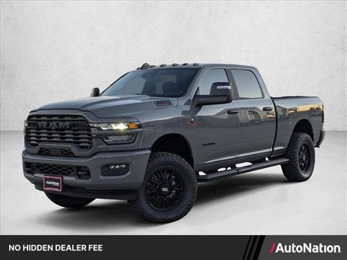 Ceramic Gray Clear-Coat Exterior Paint 2026 RAM 2500 Lone Star Crew Cab 4x4 6'4' Box