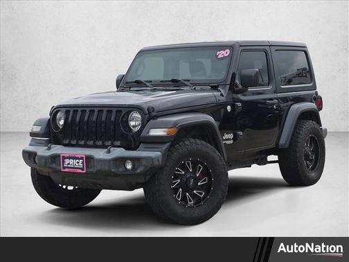 Black Clearcoat 2020 Jeep Wrangler Sport S