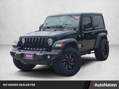Black Clearcoat 2020 Jeep Wrangler Sport S