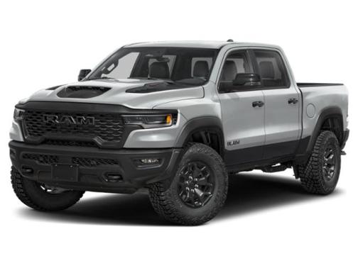 Billet Silver Metallic Clearcoat 2026 RAM 1500 RHO Crew Cab 4x4 5'7' Box