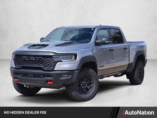 Billet Silver Metallic Clearcoat 2026 RAM 1500 RHO Crew Cab 4x4 5'7' Box