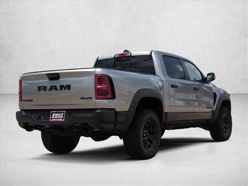 Billet Silver Metallic Clearcoat 2026 RAM 1500 RHO Crew Cab 4x4 5'7' Box