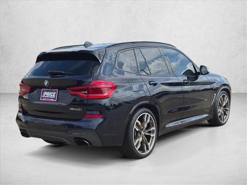 Carbon Black Metallic 2019 BMW X3 M40i