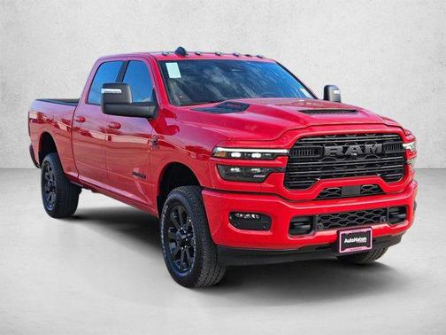 Flame Red Clear-Coat Exterior Paint 2026 RAM 2500 Laramie Crew Cab 4x4 6'4' Box