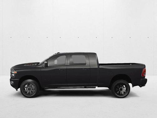 Diamond Black Crystal Pearlcoat 2026 RAM 3500 Laramie Mega Cab 4x4 6'4' Box