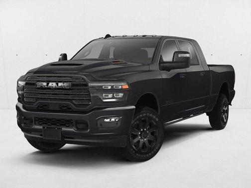 Diamond Black Crystal Pearlcoat 2026 RAM 3500 Laramie Mega Cab 4x4 6'4' Box