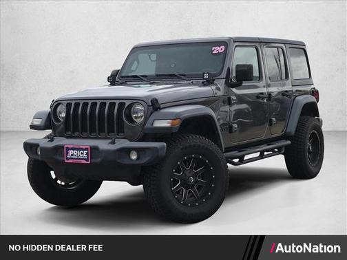Granite Crystal Metallic Clearcoat 2020 Jeep Wrangler Unlimited Sport Altitude