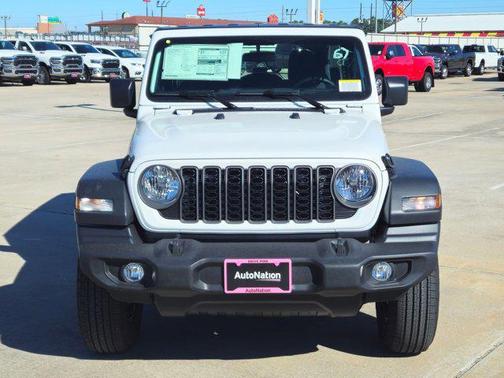 Bright White Clear-Coat Exterior Paint 2026 Jeep Wrangler Sport