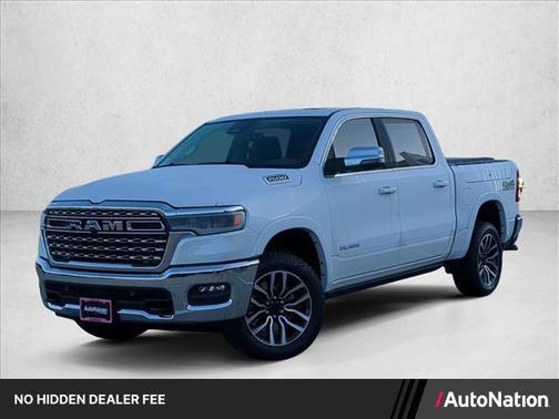 Ivory White Tri-Coat Pearl-Coat Exterior Paint 2026 RAM 1500 Longhorn