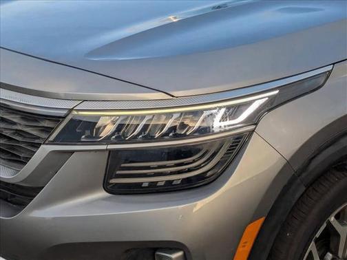 Steel Gray 2021 Kia Seltos SX Turbo