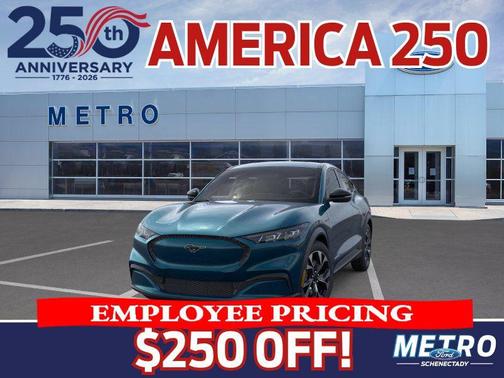 Adriatic Blue Metallic 2026 Ford Mustang Mach-E Select