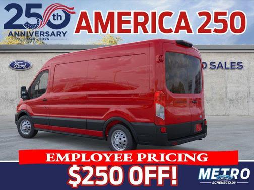 Race Red 2026 Ford Transit-250 Base