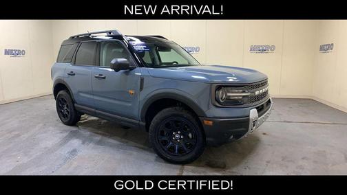 Azure Gray Metallic 2025 Ford Bronco Sport Badlands